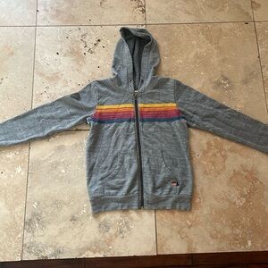 Aviator Nation zip up hoodie Size:kids 12